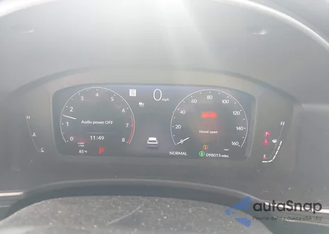 2022 Honda Civic Touring из США, поврежденный, VIN 2HGFE1F93NH301132